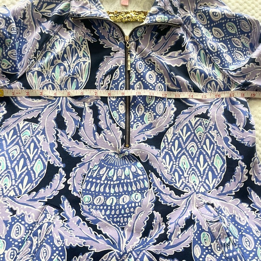 NWOT Lilly Pulitzer UPF 50+ Skipper Dress Lilac Verben Pop Up Coco Safari - Picture 5 of 7